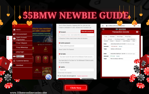 55bmw newbie login and register guide